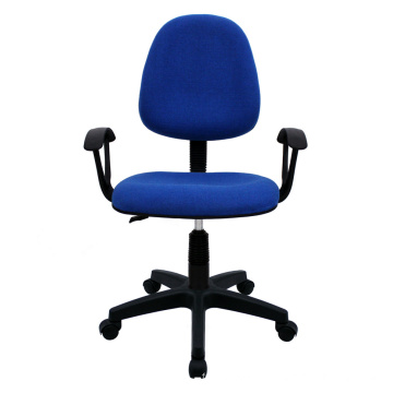 Silla ergonómica de la tela del uso general del color azul